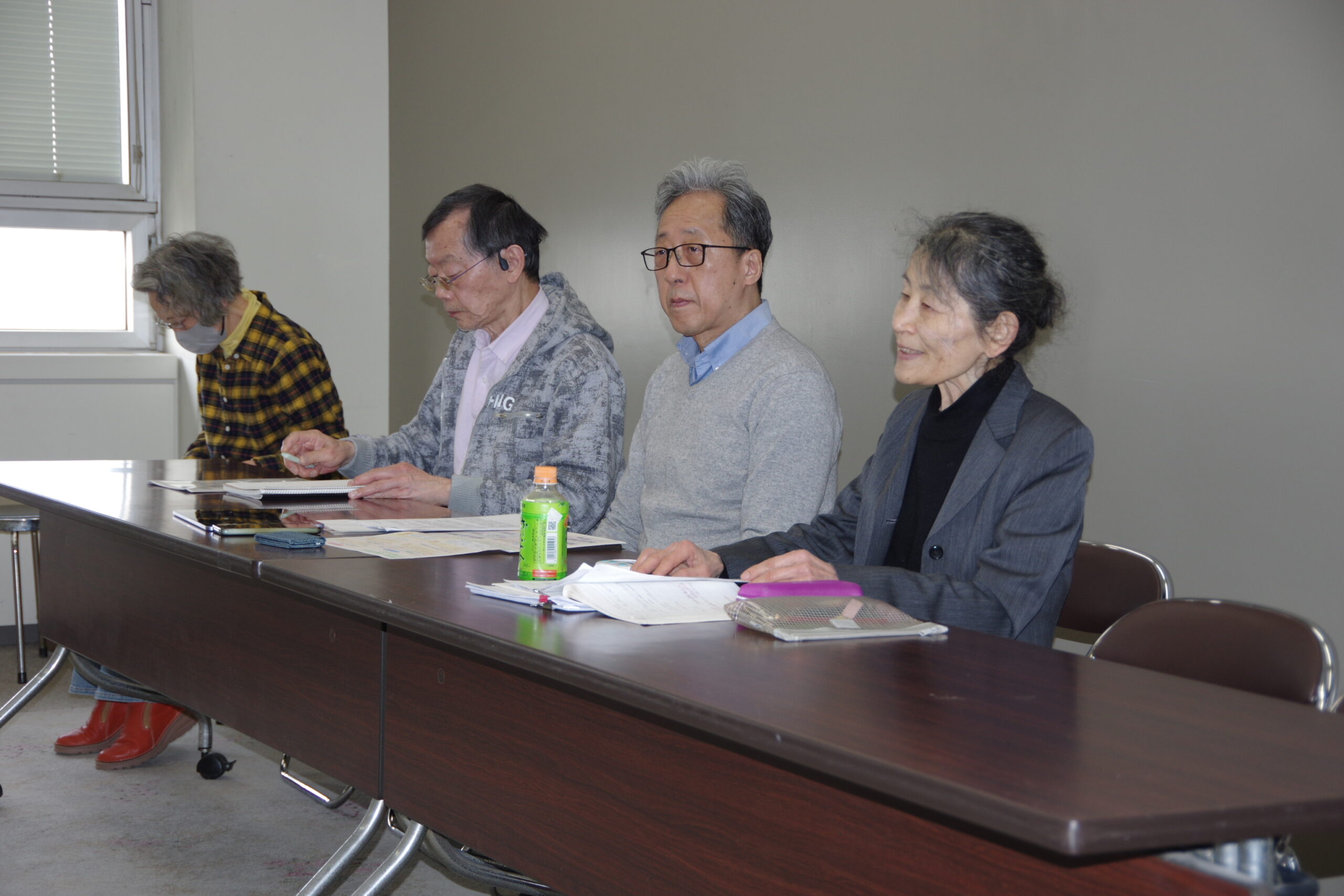 3月25日記者会見の写真